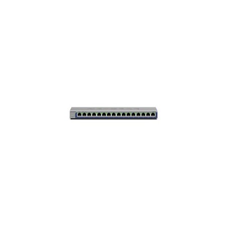NETGEAR GS116v3 - Přepínač - neřízený - 16 x 10/100/1000 - desktop, pro připevnění na zeď
