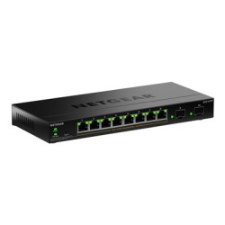 NETGEAR GS310TPv2 - Prepínac - 2+/L3 Lite - inteligentní - 8 x 10/100/1000 (PoE+) + 2 x SFP - desktop, pro pripevnení na zed