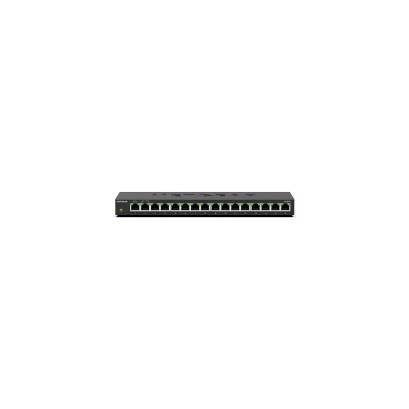 NETGEAR GS316v3 - Prepínac - nerízený - 16 x 10/100/1000 - desktop, pro pripevnení na zed