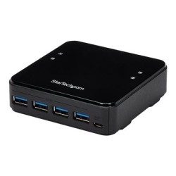 StarTech.com USB 3.0 Peripheral Sharing Switch - 4 USB 3.0 x 4 Computers - Mac / Windows / Linux - USB A/B Switch - USB Switch