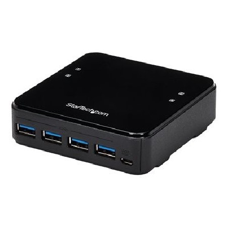 StarTech.com USB 3.0 Peripheral Sharing Switch - 4 USB 3.0 x 4 Computers - Mac / Windows / Linux - USB A/B Switch - USB Switch