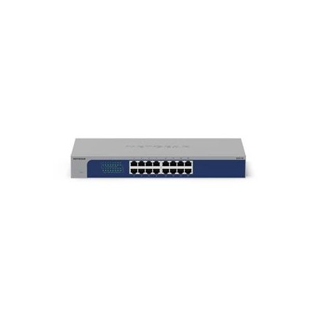 NETGEAR GS516 - V3 - přepínač - neřízený - 16 x 10/100/1000 - desktop, Lze montovat do rozvaděče