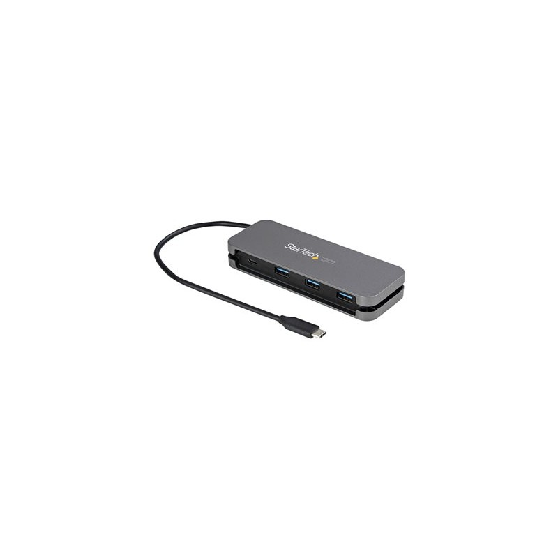 StarTech.com 4 Port USB C Hub - 3x USB-A/1xUSB-C - 5Gbps USB 3.0 Type-C Hub (3.2 Gen 1) - Bus Powered - 11.2" Cable w/ Cable
