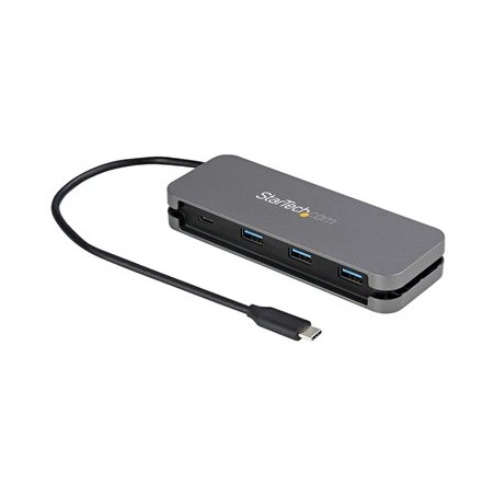 StarTech.com 4 Port USB C Hub - 3x USB-A/1xUSB-C - 5Gbps USB 3.0 Type-C Hub (3.2 Gen 1) - Bus Powered - 11.2" Cable w/ Cable