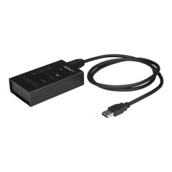 StarTech.com 4 Port USB 3.0 Hub, USB Type-A to 1x USB-C & 3x USB-A, Commercial Metal USB Hub, SuperSpeed 5Gbps USB 3.1/3.2 Gen