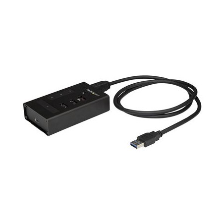 StarTech.com 4 Port USB 3.0 Hub, USB Type-A to 1x USB-C & 3x USB-A, Commercial Metal USB Hub, SuperSpeed 5Gbps USB 3.1/3.2 Gen