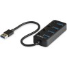StarTech.com 4 Port USB 3.0 Hub, USB-A to 4x USB 3.0 Type-A with Individual On/Off Port Switches, SuperSpeed 5Gbps USB 3.1/USB