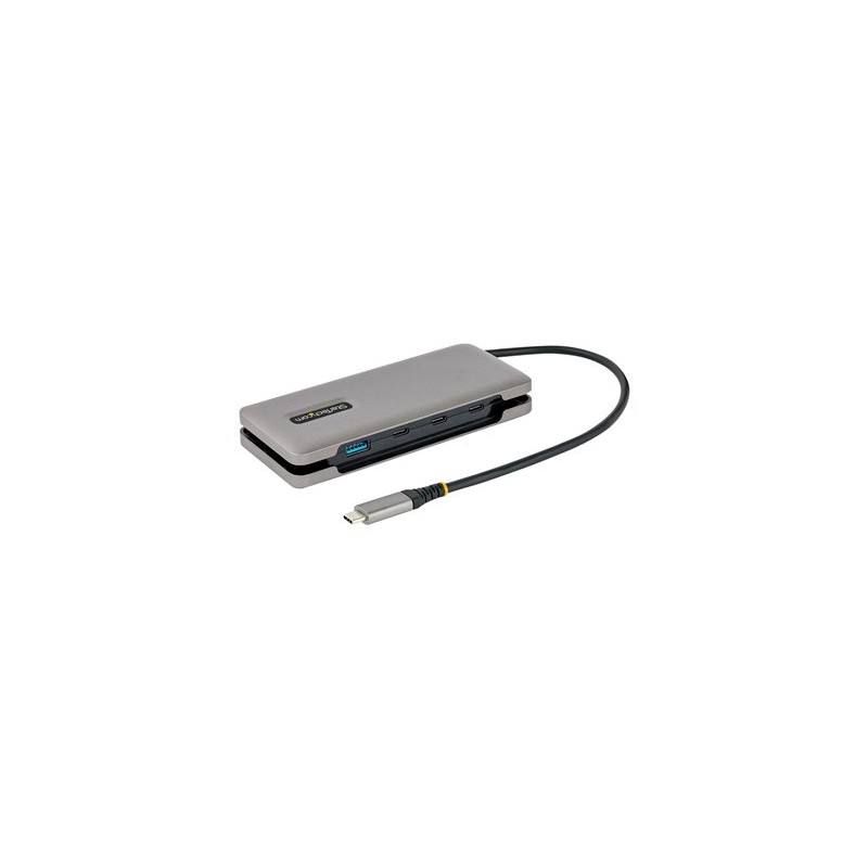 StarTech.com 4-Port USB-C Hub, 1x USB-A and 3x USB-C Ports, USB 3.1 10Gbps, Bus Powered, USB Type C Hub with 9.8in (25cm)