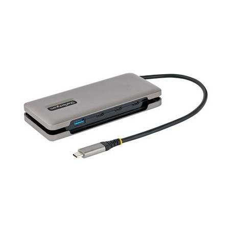 StarTech.com 4-Port USB-C Hub, 1x USB-A and 3x USB-C Ports, USB 3.1 10Gbps, Bus Powered, USB Type C Hub with 9.8in (25cm)