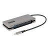 StarTech.com 4-Port USB-C Hub, 1x USB-A and 3x USB-C Ports, USB 3.1 10Gbps, Bus Powered, USB Type C Hub with 9.8in (25cm)