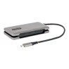 StarTech.com 4-Port USB-C Hub, 4x USB-C Ports, USB 3.1 10Gbps, Portable USB C Hub with 100W Power Delivery Pass-Through