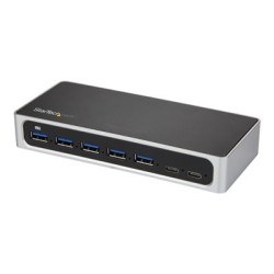 StarTech.com 7 Port USB C Hub with Fast Charge Port, USB-C to 5x USB-A 2x USB-C USB 3.0 (USB 3.1/3.2 Gen 1 SuperSpeed 5Gbps)