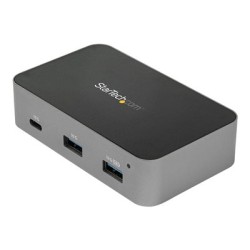StarTech.com 3 Port USB C 3.1 Gen 2 Hub with Ethernet Adapter, 10Gbps USB Type C to 2x USB-A & 1x USB-C Ports, USB Hub w/ BC