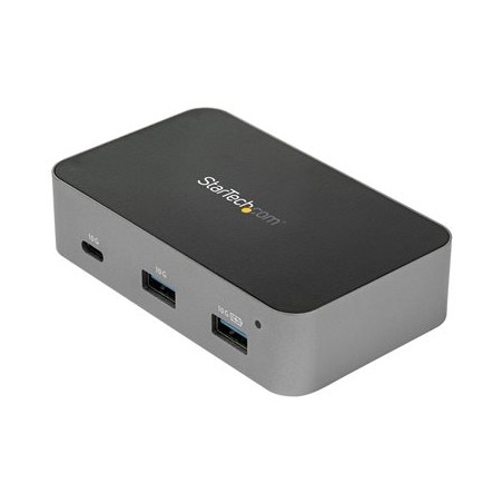 StarTech.com 3 Port USB C 3.1 Gen 2 Hub with Ethernet Adapter, 10Gbps USB Type C to 2x USB-A & 1x USB-C Ports, USB Hub w/ BC