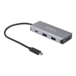 StarTech.com 4 Port USB C Hub w/ 3x USB A & 1x USB C, SuperSpeed 10Gbps USB Type-C, USB 3.1/3.2 Gen 2 Hub, USB Bus Powered
