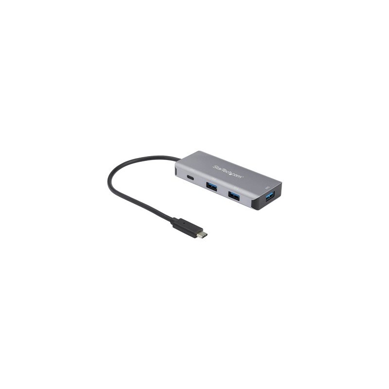 StarTech.com 4 Port USB C Hub w/ 3x USB A & 1x USB C, SuperSpeed 10Gbps USB Type-C, USB 3.1/3.2 Gen 2 Hub, USB Bus Powered
