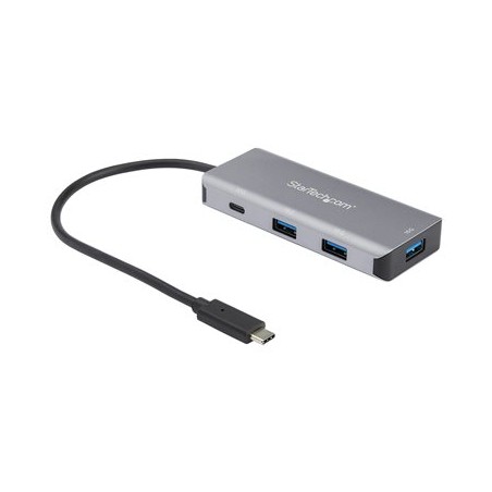StarTech.com 4 Port USB C Hub w/ 3x USB A & 1x USB C, SuperSpeed 10Gbps USB Type-C, USB 3.1/3.2 Gen 2 Hub, USB Bus Powered