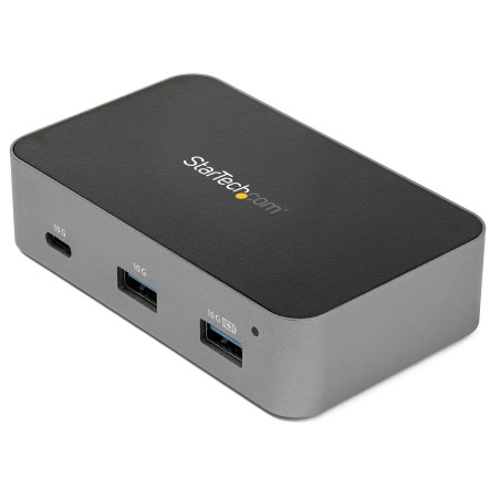 StarTech.com 4-Port USB C Hub - USB 3.1 Gen 2 (10Gbps) - 3x USB-A & 1x USB-C - Powered - Universal Power Adapter Included