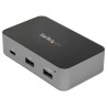 StarTech.com 4-Port USB C Hub - USB 3.1 Gen 2 (10Gbps) - 3x USB-A & 1x USB-C - Powered - Universal Power Adapter Included
