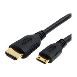 StarTech.com 2m High Speed HDMI Cable with Ethernet HDMI to HDMI Mini - Kabel HDMI s ethernetem - HDMI s piny (male) do 19 pin