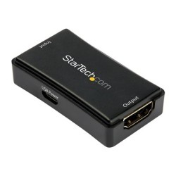 StarTech.com 45ft / 14m HDMI Signal Booster - 4K 60Hz - USB Powered - HDMI Inline Repeater & Amplifier - 7.1 Audio Support