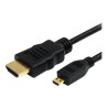 StarTech.com 1m High Speed HDMI Cable with Ethernet HDMI to HDMI Micro - Kabel HDMI s ethernetem - HDMI s piny (male) do 19 pin