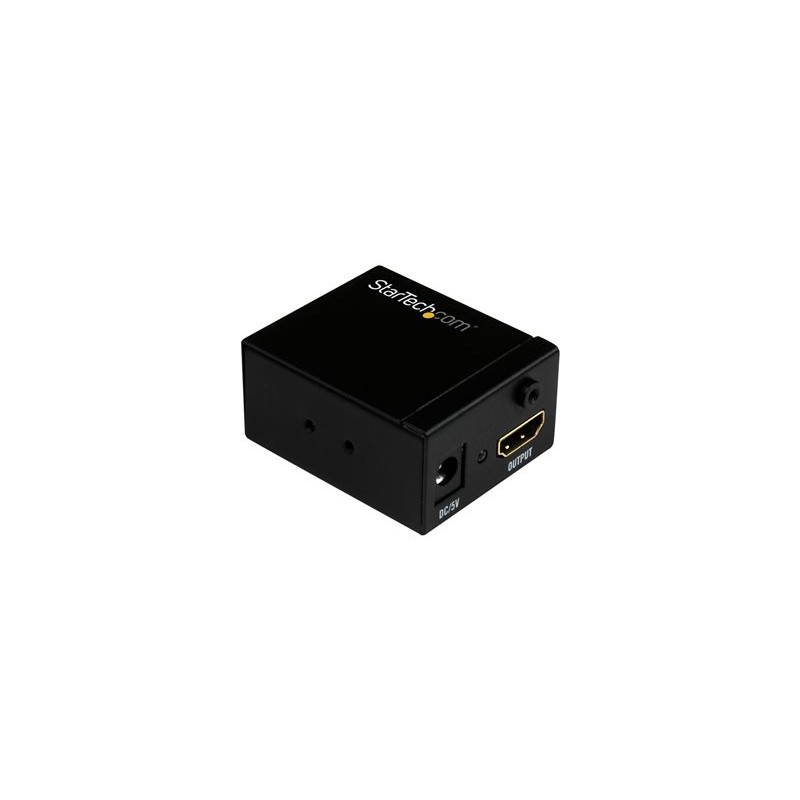 StarTech.com 115 ft/35 m HDMI Signal Booster - 1080p Signal Repeater - HDMI Inline Amplifier & Extender - 7.1 Audio Support