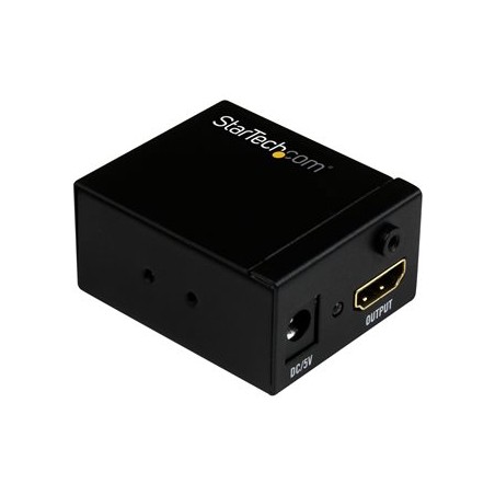 StarTech.com 115 ft/35 m HDMI Signal Booster - 1080p Signal Repeater - HDMI Inline Amplifier & Extender - 7.1 Audio Support