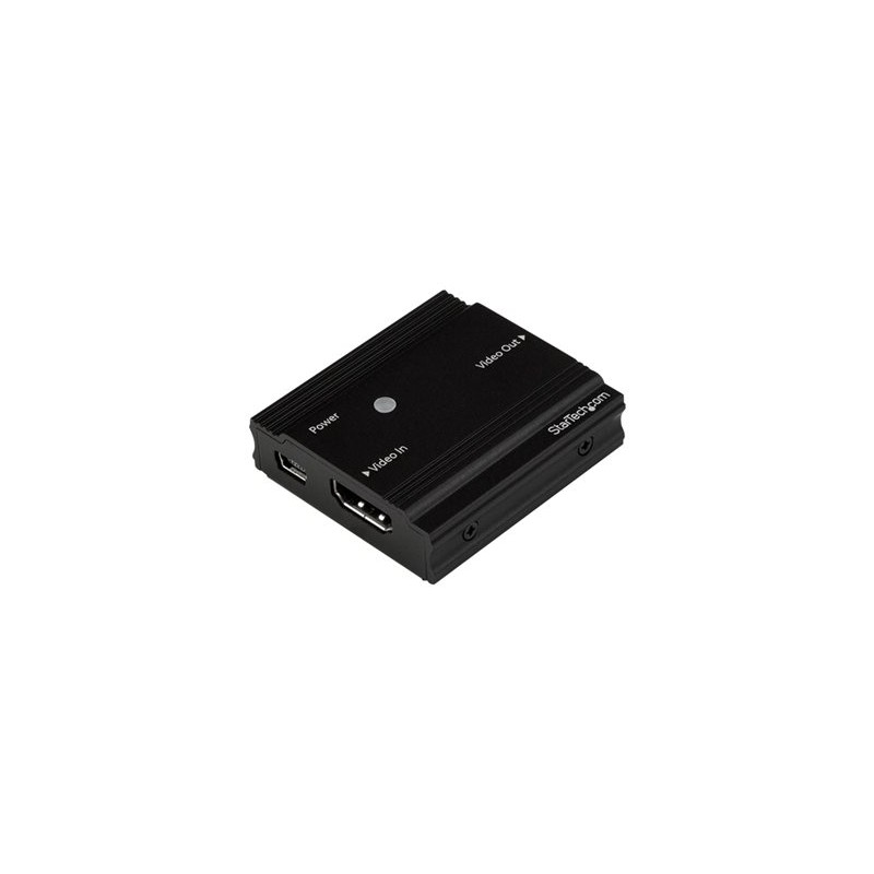 StarTech.com 115 ft. (35 m) 4K HDMI Extender - HDMI Extender - Up To 4K60 - Amplifier/Booster - HDMI to HDMI Booster