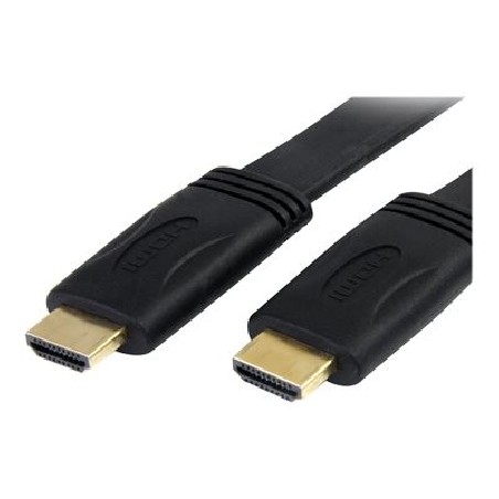 StarTech.com 6 ft Flat High Speed HDMI Cable with Ethernet - Ultra HD 4k x 2k HDMI Cable - HDMI to HDMI M/M - Flat HDMI Cable