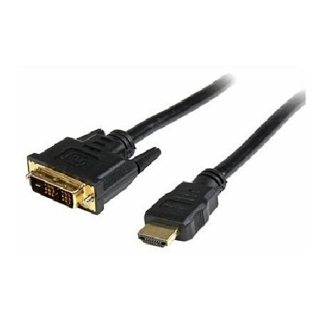 StarTech.com 0.5m HDMI to DVID Cable M/M - Kabel adaptéru - DVI-D s piny (male) do HDMI s piny (male) - 50 cm - dvojnásobně