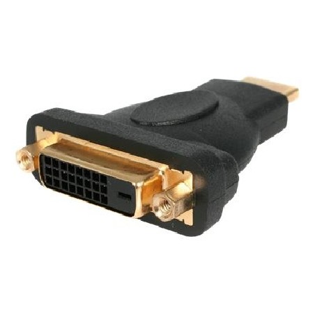 StarTech.com HDMI Male to DVI Female - HDMI to DVI-D Adapter - Bi-Directional - DVI to HDMI (HDMIDVIMF) - Video adaptér - dva