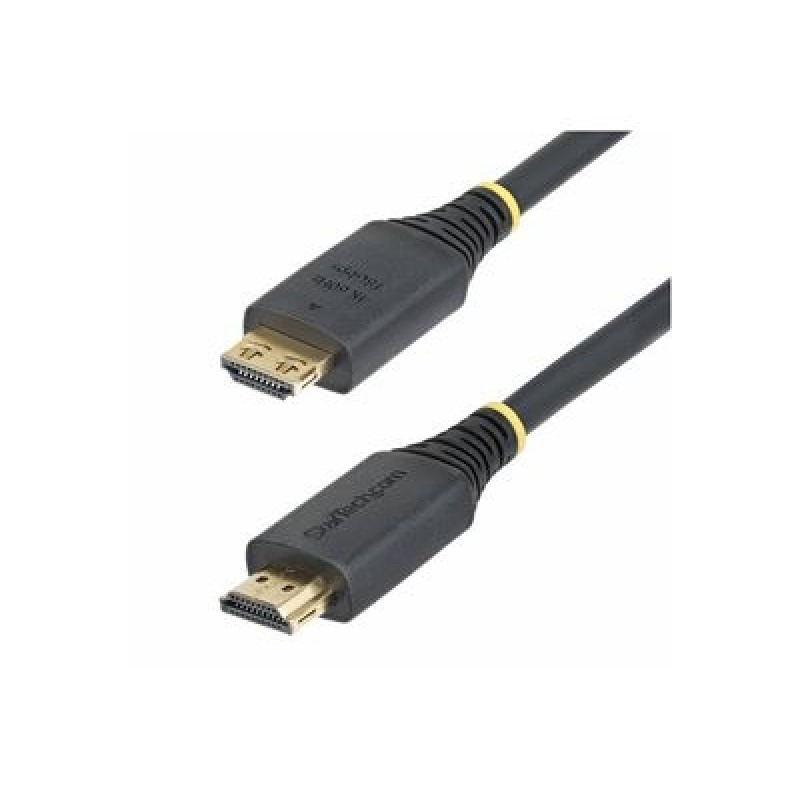 StarTech.com 15ft High Speed HDMI Cable w/Gripping Connectors, 4K 60Hz - Vysoká rychlost - kabel HDMI s ethernetem - HDMI s