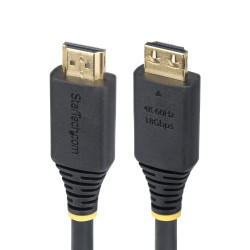 StarTech.com 3ft High Speed HDMI Cable w/Gripping Connectors, 4K 60Hz - Vysoká rychlost - kabel HDMI s ethernetem - HDMI s piny
