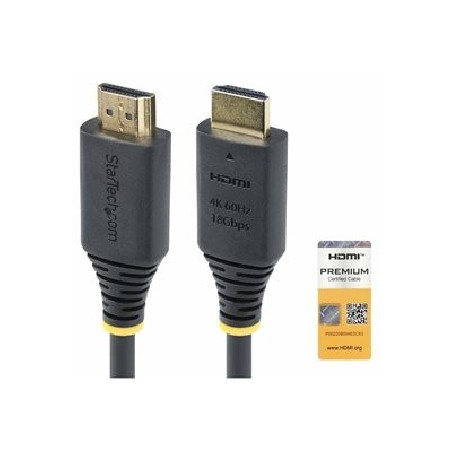 StarTech.com 4m (13ft) Premium Certified High Speed HDMI Cable, 4K60Hz - Prémiově vysoká rychlost - kabel HDMI s ethernetem