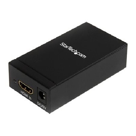 StarTech.com Active HDMI to DisplayPort Converter - 1920 x 1200 - EDID Support - HDMI or DVI to DP Converter (HDMI2DP)