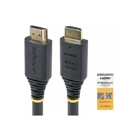 StarTech.com 7m (22.9ft) Premium Certified High Speed HDMI Cable, 4K60Hz - Prémiově vysoká rychlost - kabel HDMI s ethernetem