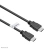 Neomounts - HDMI kabel - HDMI s piny (male) do HDMI s piny (male) - 2 m - černá