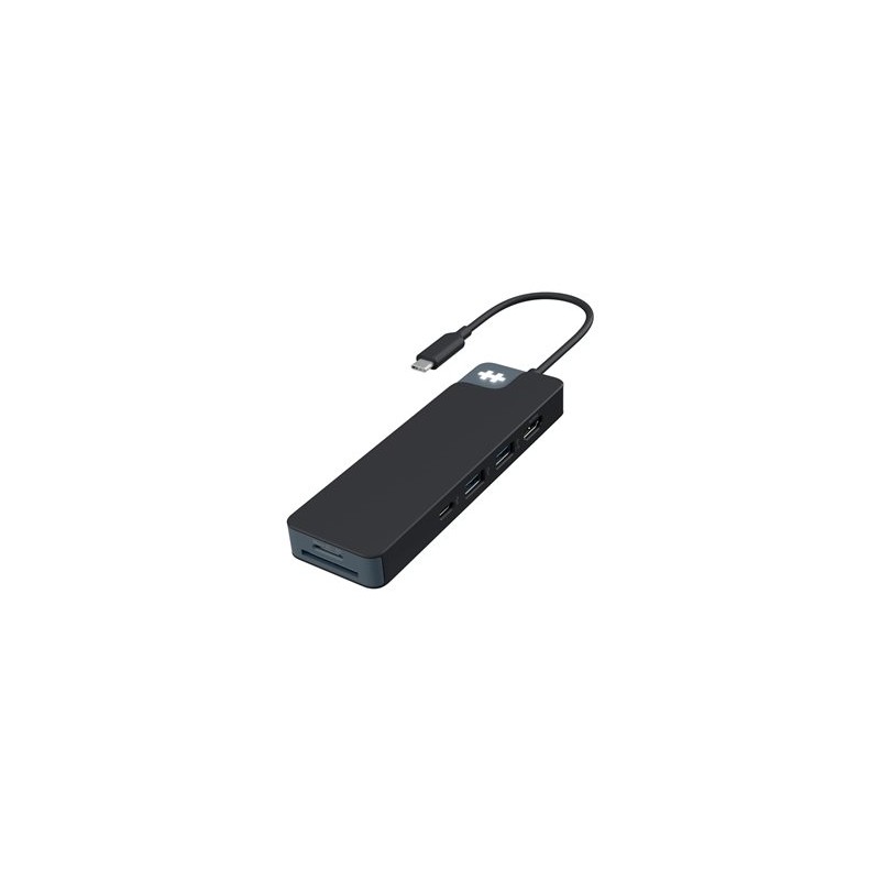 HyperDrive Flex 8 Port USB-C Hub Black
