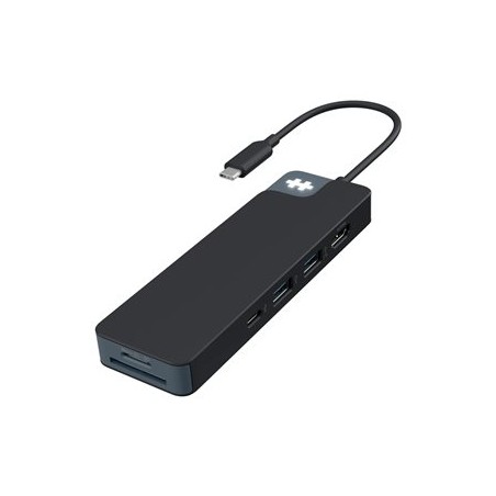 HyperDrive Flex 8 Port USB-C Hub Black