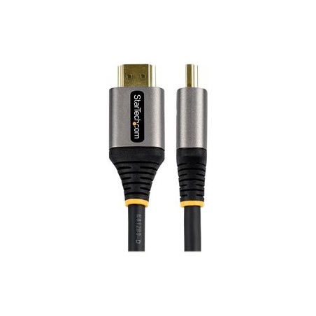 StarTech.com 16ft (5m) HDMI 2.1 Cable, Certified Ultra High Speed HDMI Cable 48Gbps, 8K 60Hz/4K 120Hz HDR10+ eARC, Ultra HD 8K