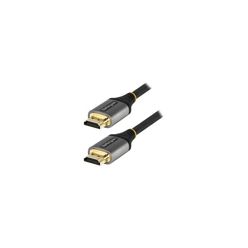 StarTech.com 12ft (4m) HDMI 2.1 Cable, Certified Ultra High Speed HDMI Cable 48Gbps, 8K 60Hz/4K 120Hz HDR10+ eARC, Ultra HD 8K