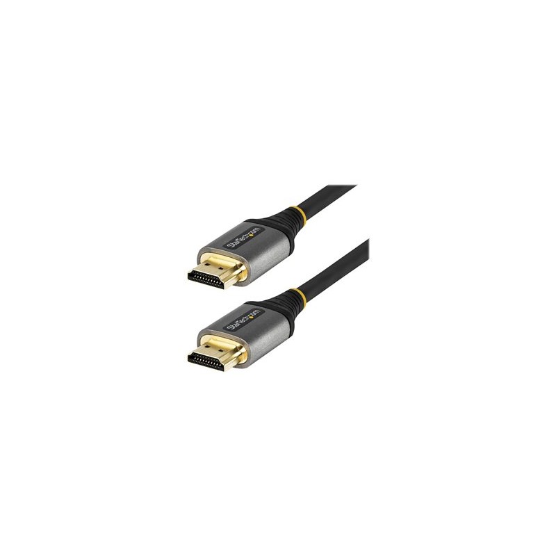 StarTech.com 20in (50cm) HDMI 2.1 Cable 8K - Certified Ultra High Speed HDMI Cable 48Gbps - 8K 60Hz/4K 120Hz HDR10+ eARC