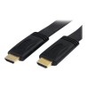 StarTech.com 5m Flat High Speed HDMI Cable with Ethernet Ultra HD 4kx2k - Kabel HDMI s ethernetem - HDMI s piny (male) do HDMI