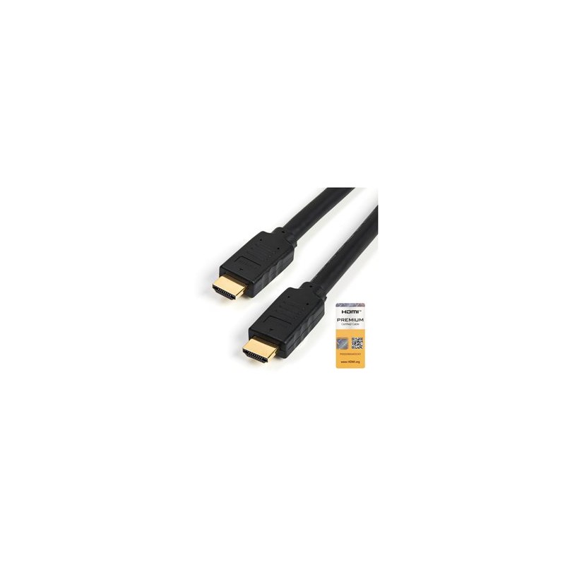 StarTech.com StarTech.com Premium Certified High Speed HDMI 2.0 Cable with Ethernet - 15ft 5m - 3D Ultra HD 4K 60Hz - 15 feet