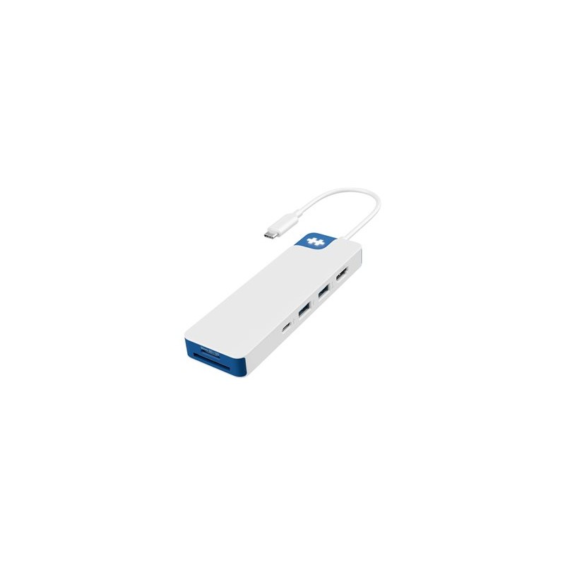HyperDrive Flex 8 Port USB-C Hub Blue