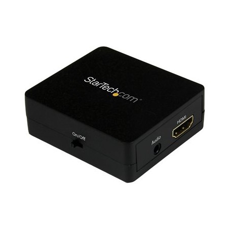StarTech.com HDMI Audio Extractor - HDMI to 3.5mm Audio Converter - 2.1 Stereo Audio - 1080p (HD2A) - Extraktor zvukového
