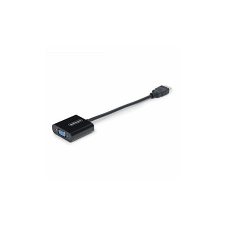 StarTech.com HDMI to VGA Adapter, 1080p, Active Video Converter - Video adaptér - HDMI s piny (male) do HD-15 (VGA) se zdírkami
