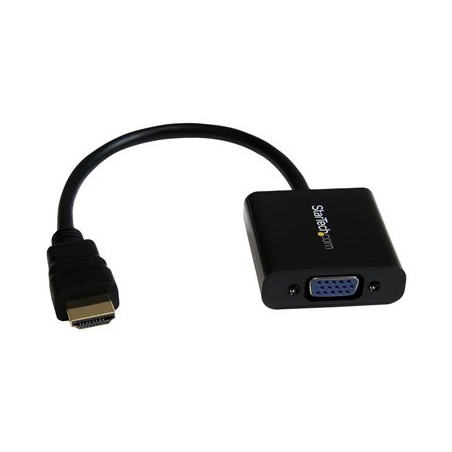 StarTech.com 1080p 60Hz HDMI to VGA High Speed Display Adapter - Active HDMI to VGA (Male to Female) Video Converter for