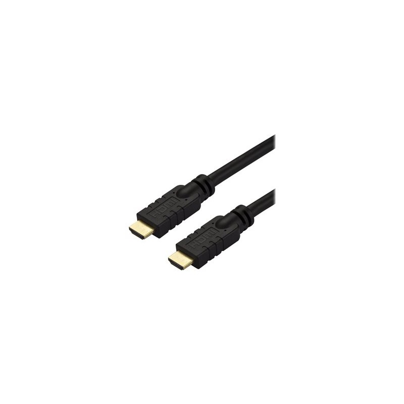 StarTech.com 10m(30ft) HDMI 2.0 Cable, 4K 60Hz Active HDMI Cable, CL2 Rated for In Wall Installation, Long Durable High Speed